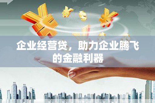 聂拉木企业经营贷，助力企业腾飞的金融利器