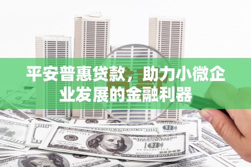 聂拉木平安普惠贷款，助力小微企业发展的金融利器